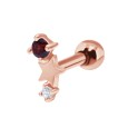 January Birthstone Helix Ear Piercing TIP-3598